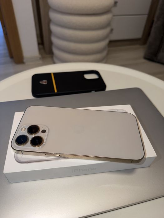 Iphone 13 pro max gold 256 gb ca nou !