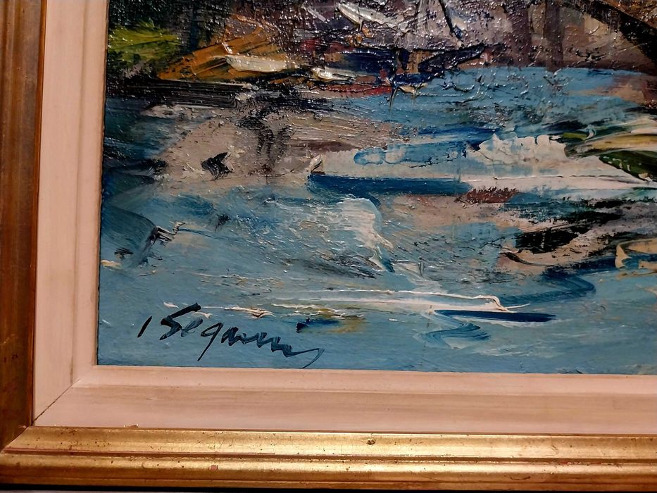 Tablou mare / Ulei pe pânză Iulian SEGĂRCEANU