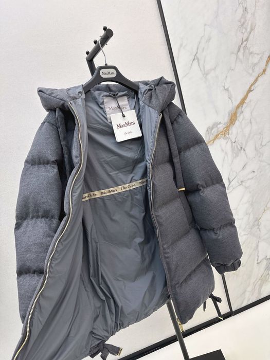 Дамско яке Max Mara вълна и гъши пух