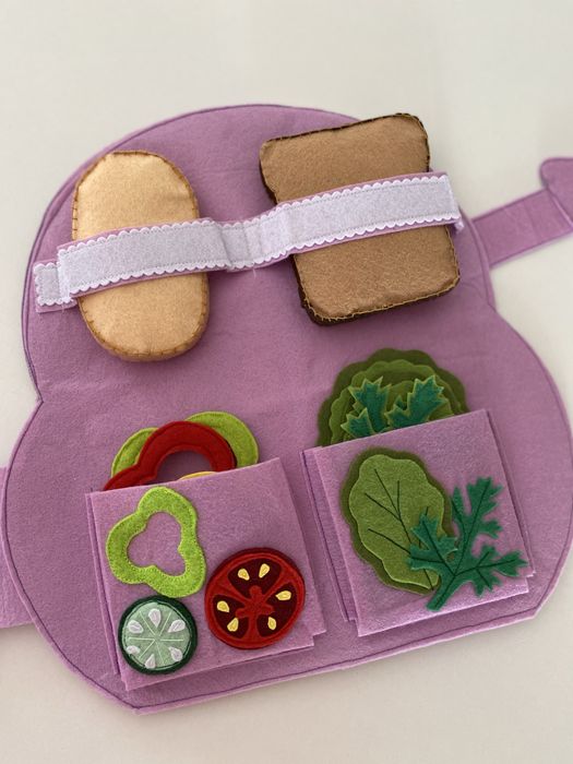 Игрушки из фетра. Огород