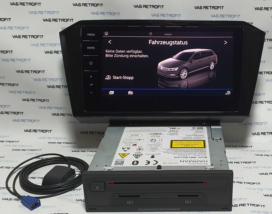 Navigatie VW Mib 2.5 Ecran 9.2 Inch Passat B8 Tiguan Golf 7 Arteon