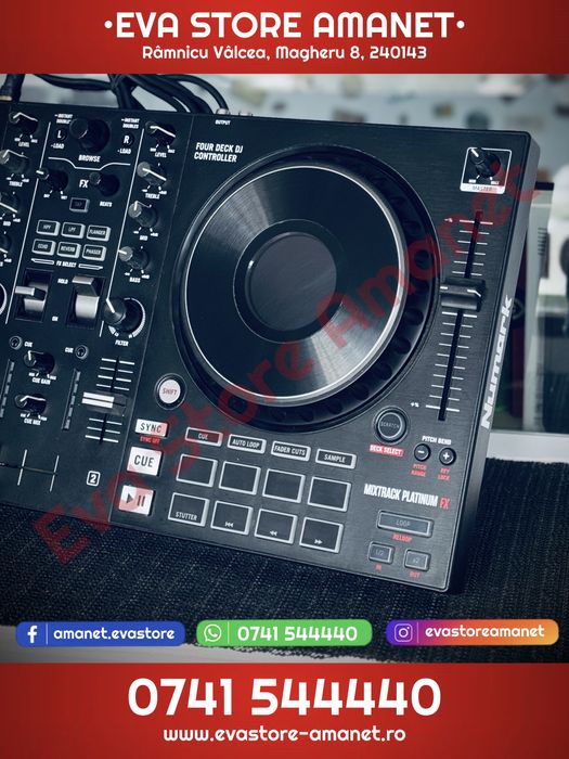 Controller DJ 4 Deck Numark Mixtrack Platinum FX