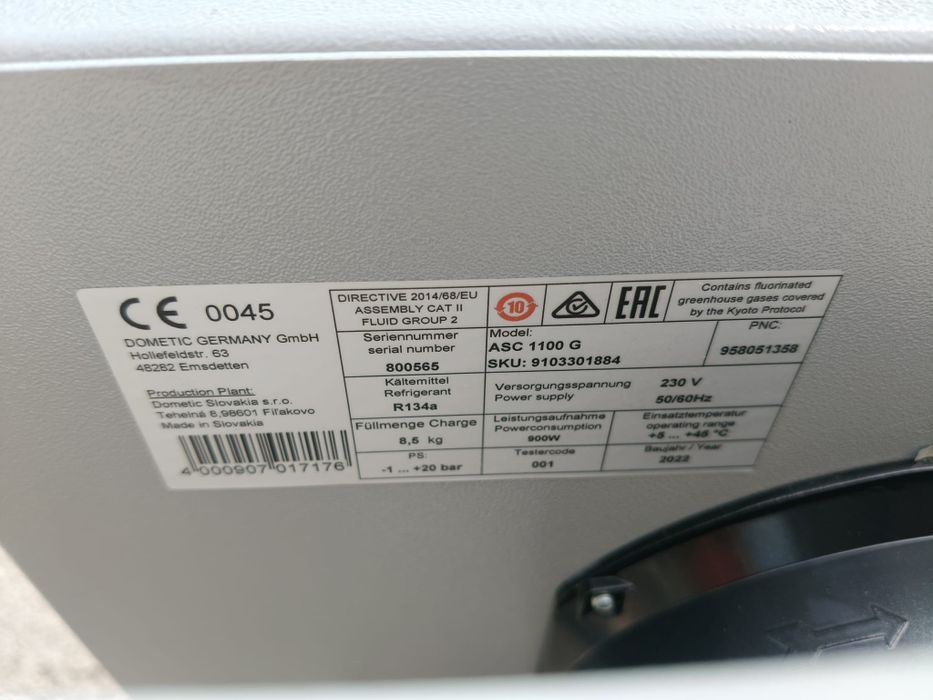 Stație încărcare freon auto WAECO ASC 1100 G R134a – Service A/C Profe