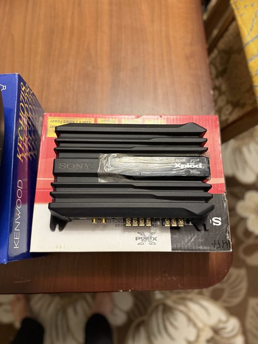 Kenwood 718 Original kalonka bilan Sony usilitel komplekt sotiladi
