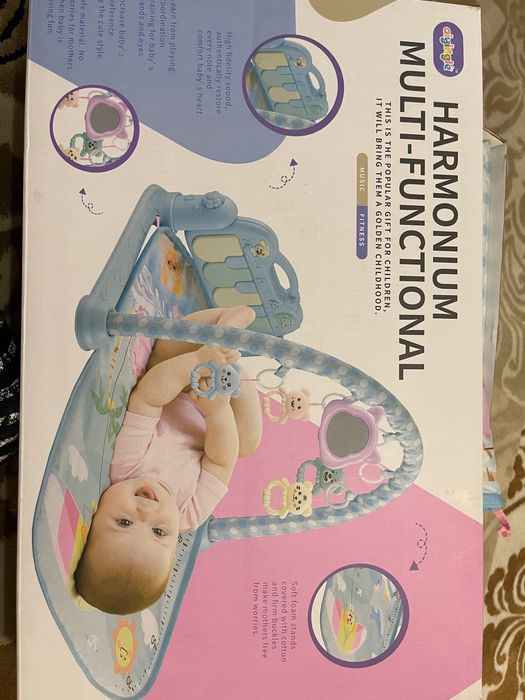 Развивающий музыкальный коврик для малышей