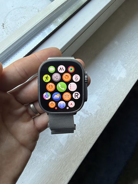 Apple Watch Ultra, full box + brătari