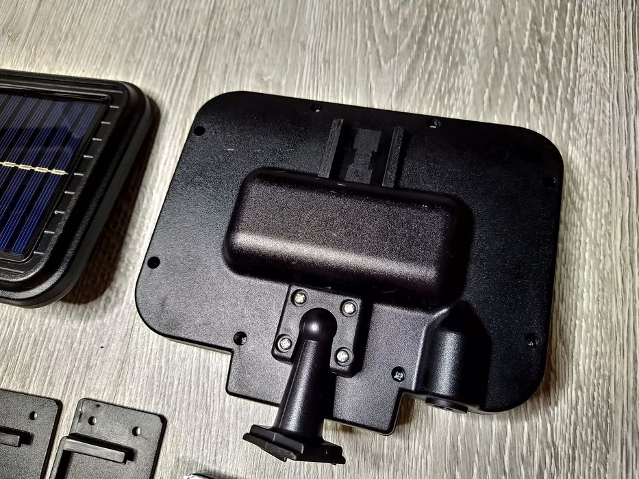 Lampa solara 144 LED-uri senzor de miscare si telecomanda, Camping