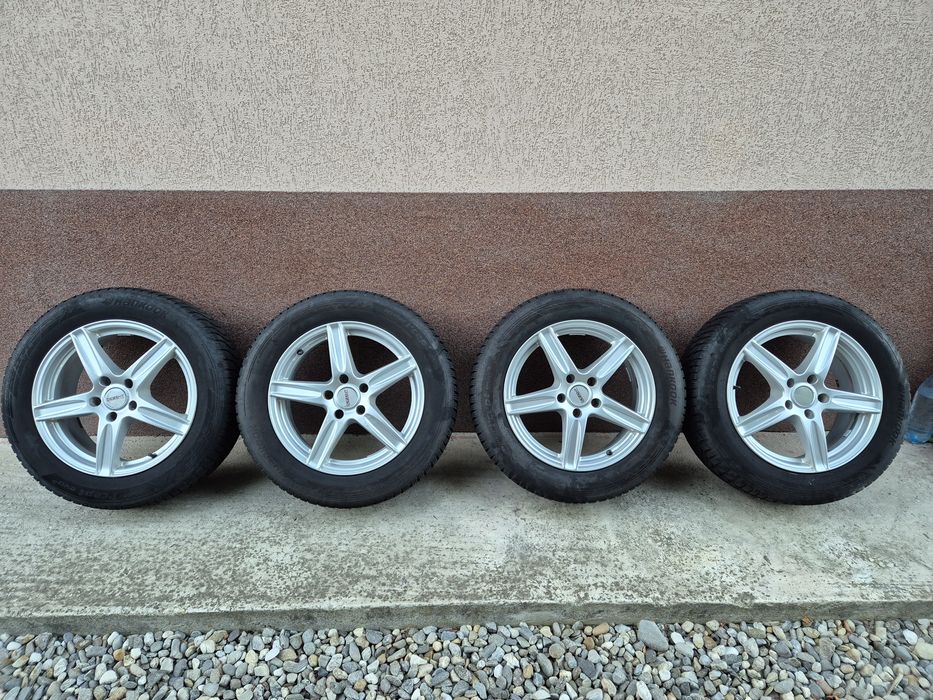 Jante Dezent R16 5x114,3 cu anvelope m+s 215/65R16