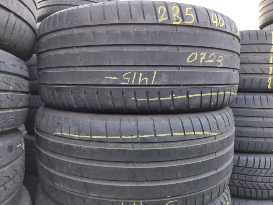 2бр Летни гуми 235 40 19 - Michelin - DOT 2023