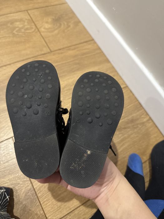 Туфли черные лакированные