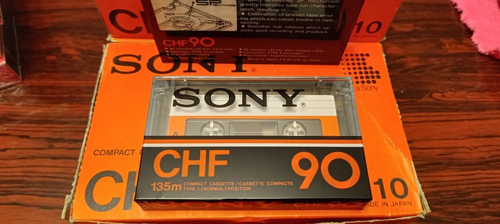 Кассеты Sony CHF 90