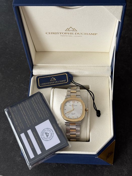 Часовник  Christophe Duchamp L'envie 10 диаманта