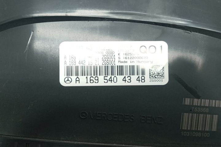 Ceasuri bord a1695404348 Mercedes-Benz A-Class W169  [din 2004 pana  2008] seria