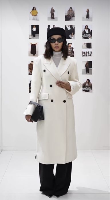 Пальто кашемировое