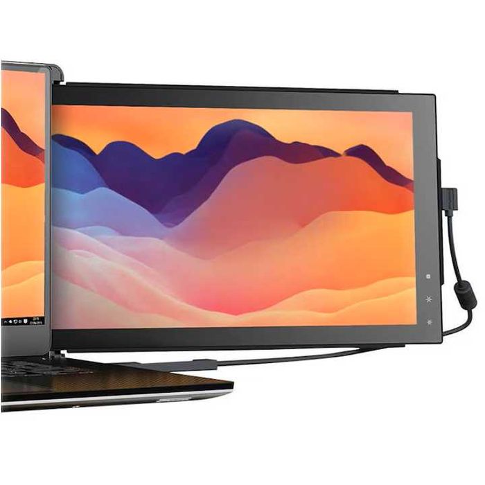 Monitor LED portabil Trio Max 14.1 inch laptop sau telefon, Full HD