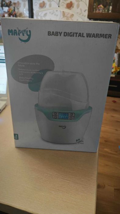 Електрически стерилизатор 4 в 1 Mappy, за две шишета