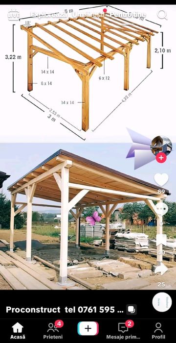 Facem terase din lemn