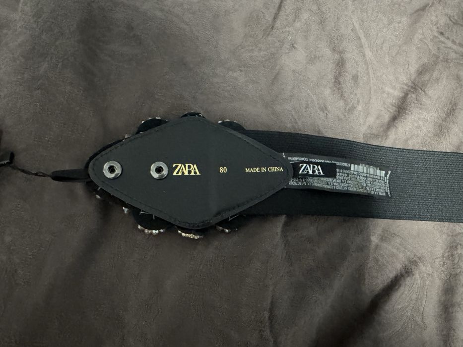 Широк ластичен колан за талия Zara