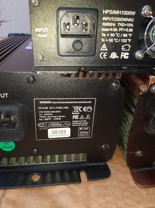 NANOLUX 1000w LuMii Digita 1000w digital ballast