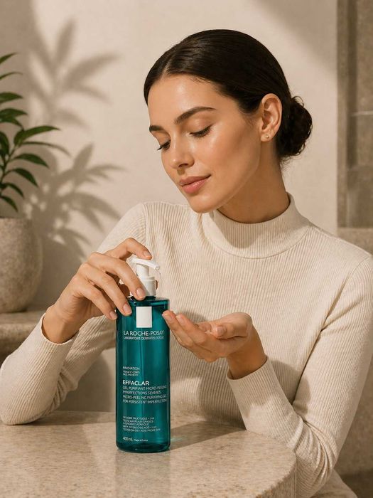 La Roche-Posay Effaclar gel purifant micropeeling-Tozalovchi gel 400ml