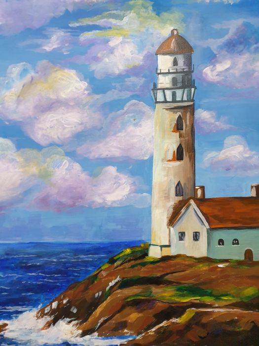 Картина на холсте "Маяк"