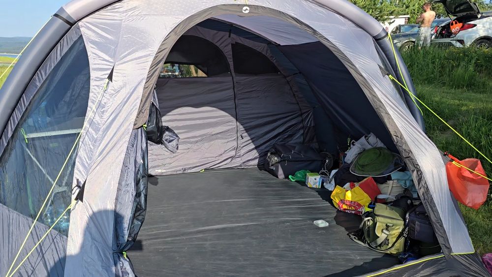 Палатка надуваеми рейки 6 местна  Outwell Starhill 6A
