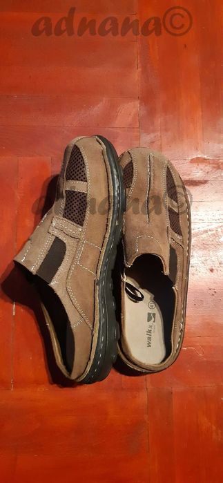 Papuci de strada din piele WALKX -  nr.40