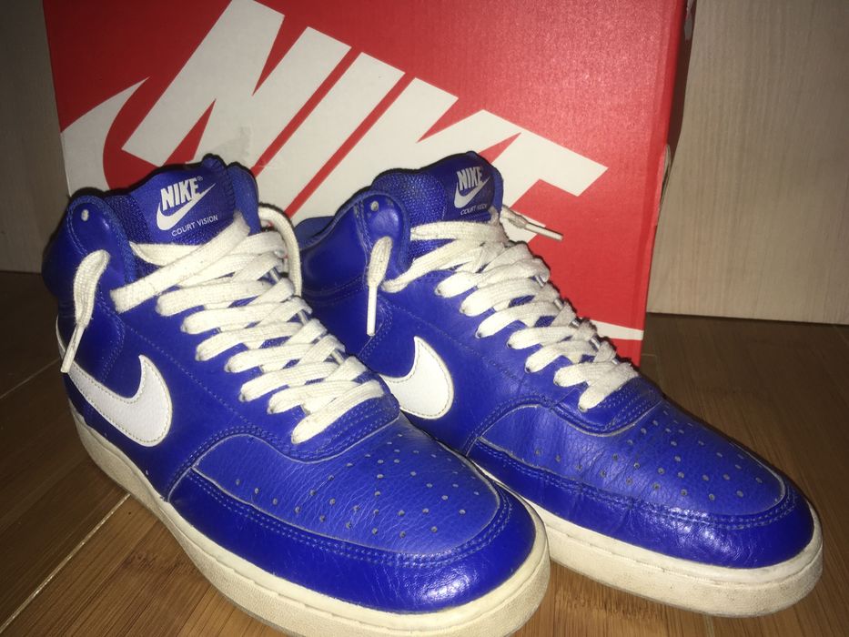 nike court vision ROYAL BLUE *oferta*