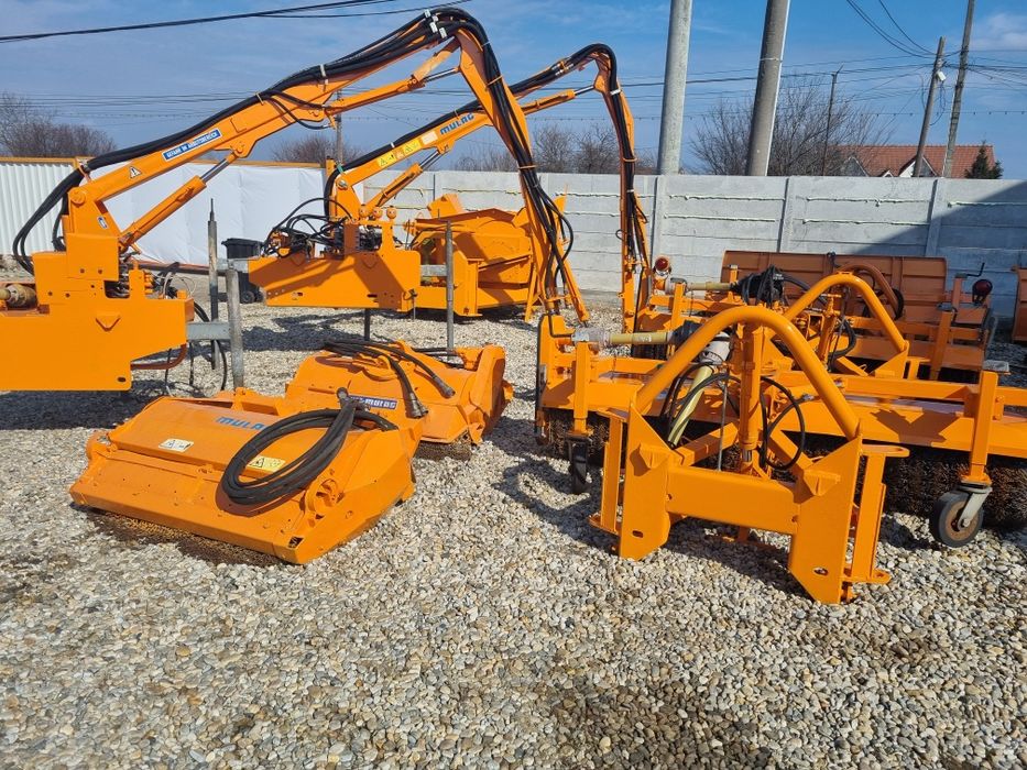 Mulag brat lung tăiat iarba ptr unimog și accesorii
