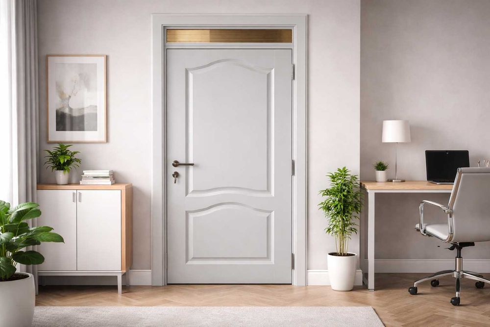 ДВЕРИ ДЕРЕВЯННЫЕ под ПОКРАСКУ (см. описание и фото)