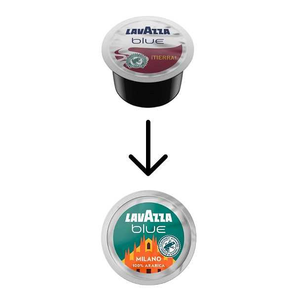 Lavazza Blue capsules Лаваца Блу капсули 100бр.