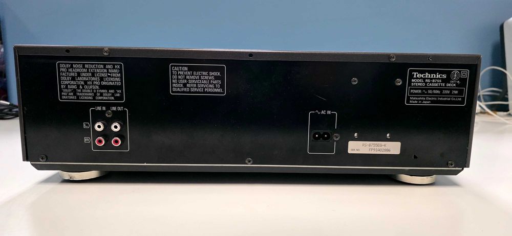 Technics RS B755 - Servisat