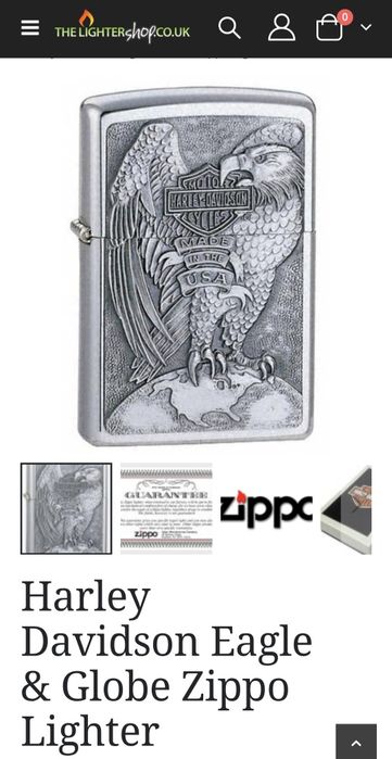 Рядък модел оригинална ZIPPO бензинова запалка