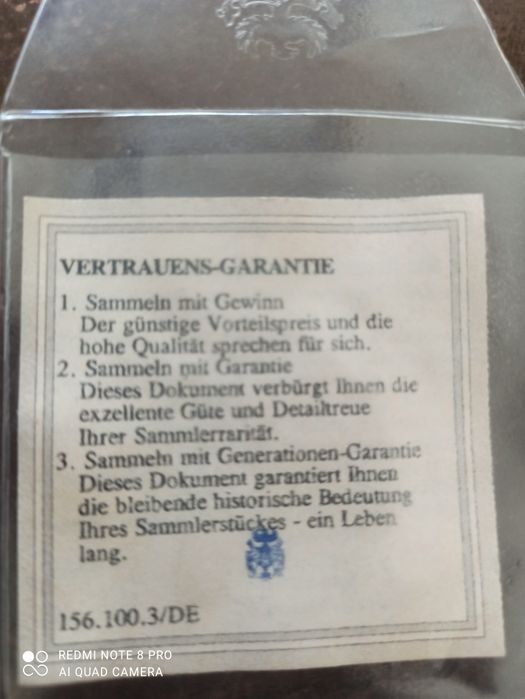 Монета Конрад Аденауер