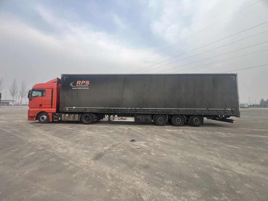 MAN TGX 18.440 EURO 6 + FLIEGL прицеп Сотилади