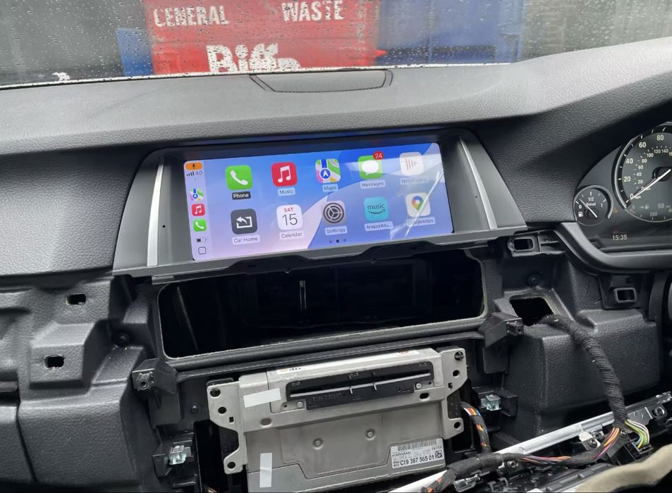 Navigatie BMW F10 cu Android Auto si CarPlay