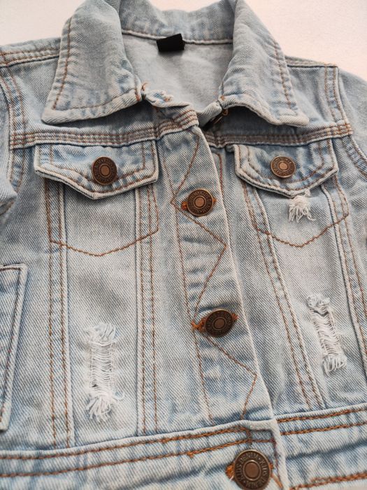 Дънково яке 9-12м.