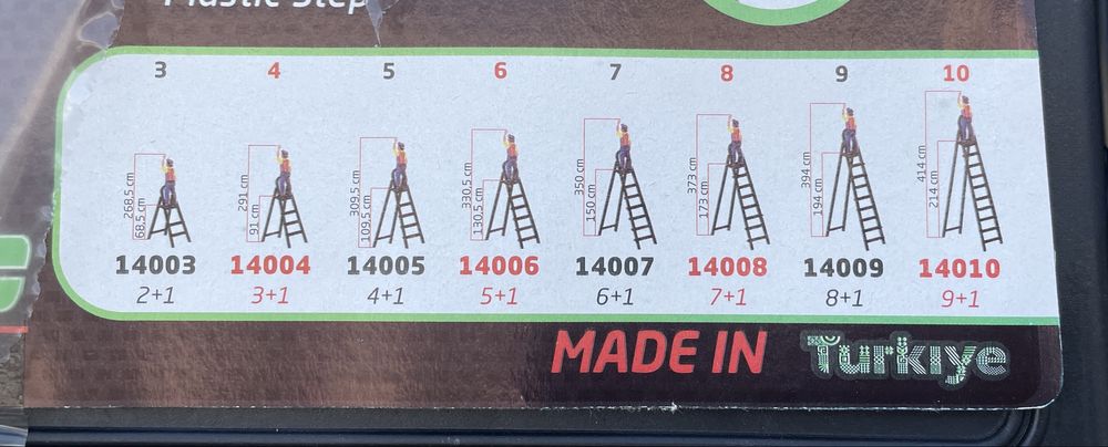 Стремянка Kocmoc Turkiya