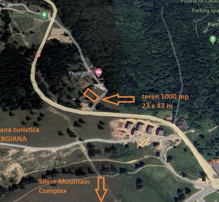 Teren de vanzare cu proiect si PUD  in Poiana Brasov