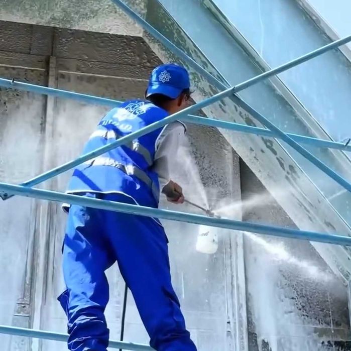 Мойка окон и фасадов в Ташкент | Oyna va fasad yuvish | Fasad tozalash