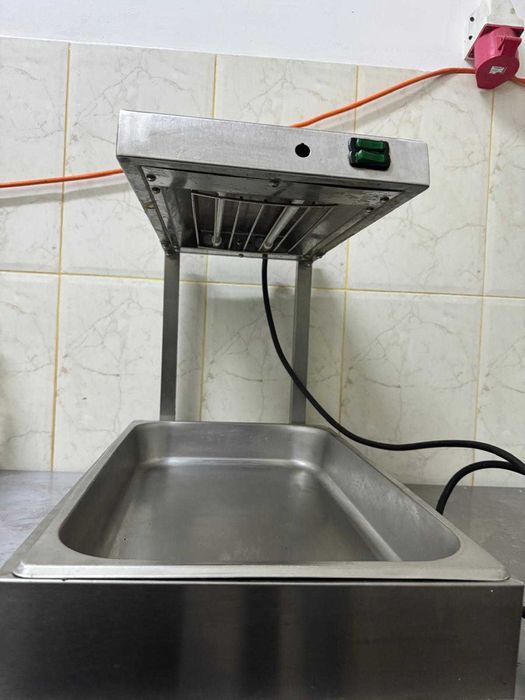 Vitrina incalzire mancare inox