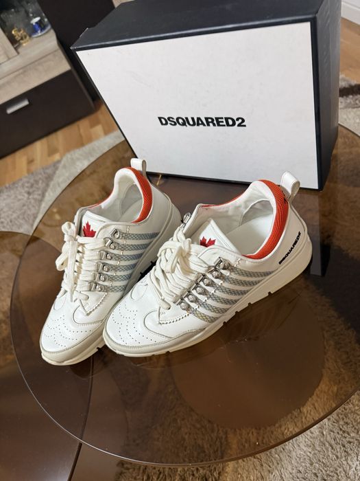 Продавам Dsquared2 маратонки – 39.5 (Lace Up Low Top Sneakers)