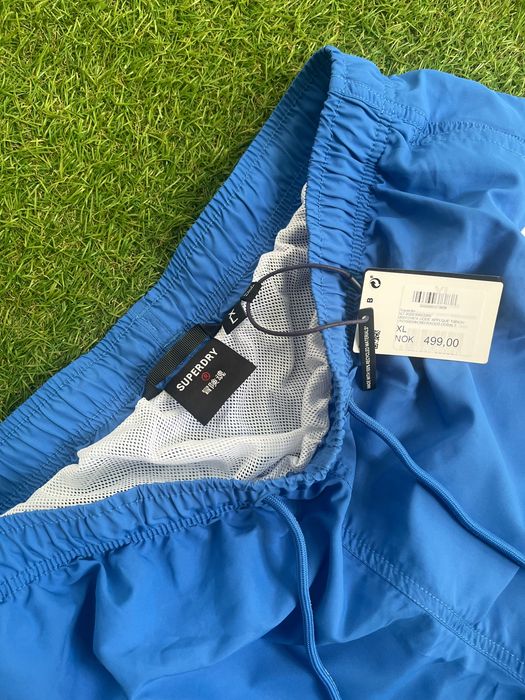 Мъжки къси панталонки : SUPERDRY Applique 19 inch Recycled Swim Shorts XL