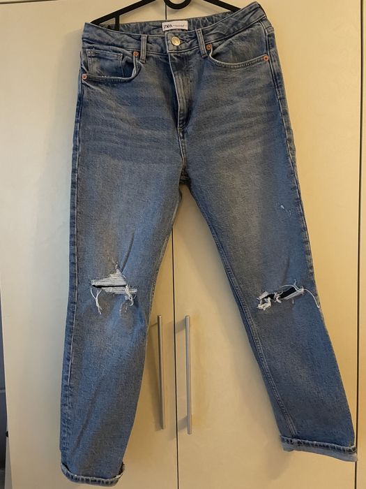 Blugi Zara mom fit