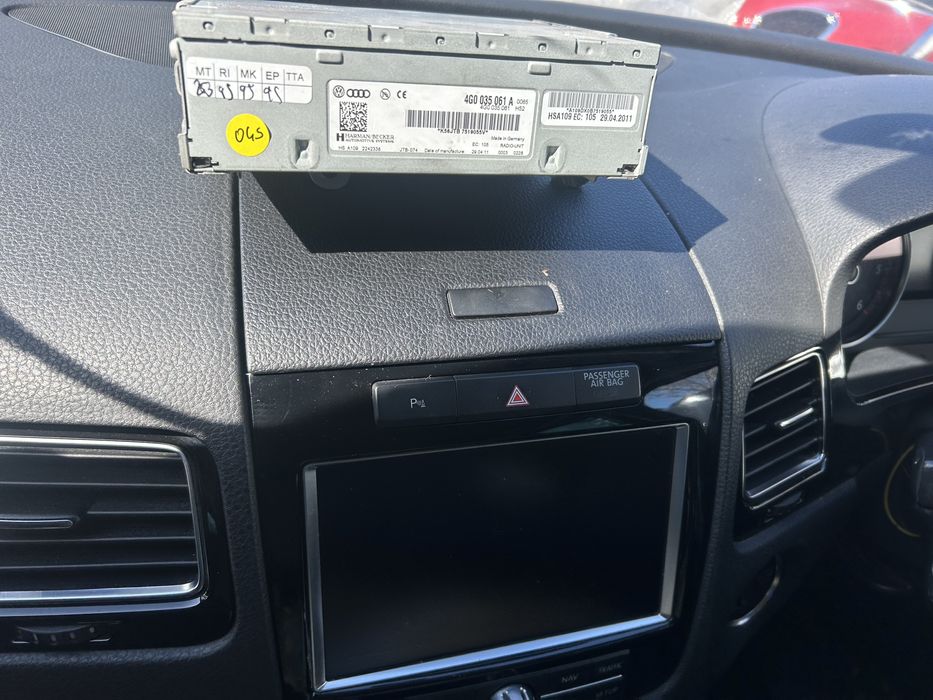 Unitate radio, modul radio 4G0 035 061 A Volkswgen Touareg 7P