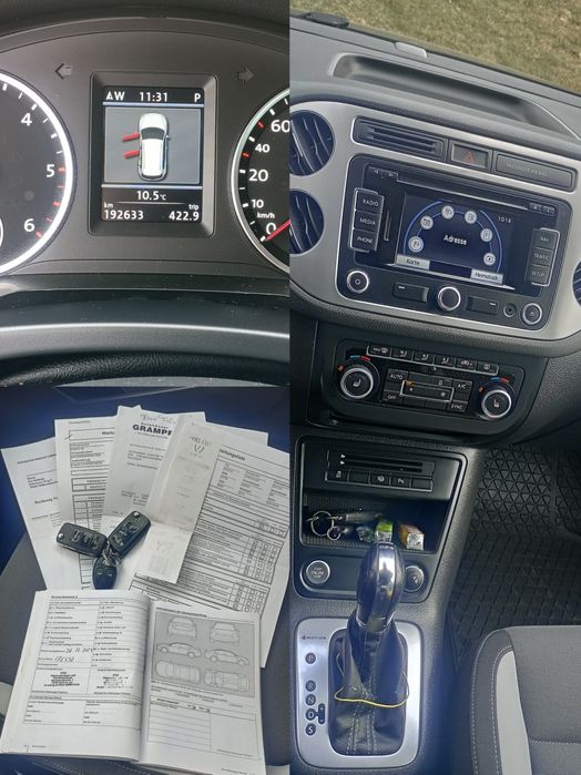 VW Tiguan 4x4 - 2014 - Automat F Frumos și Dotat  190000 km cu acte