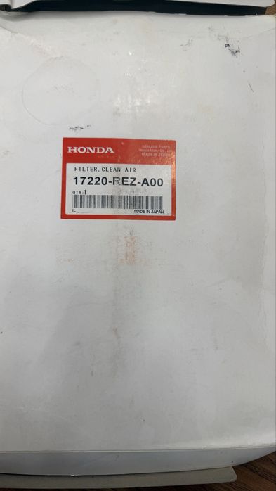 Фильтр на Honda crv