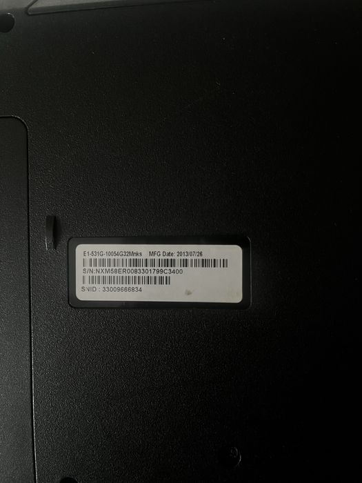 Ноутбук Acer Aspire E1-531G