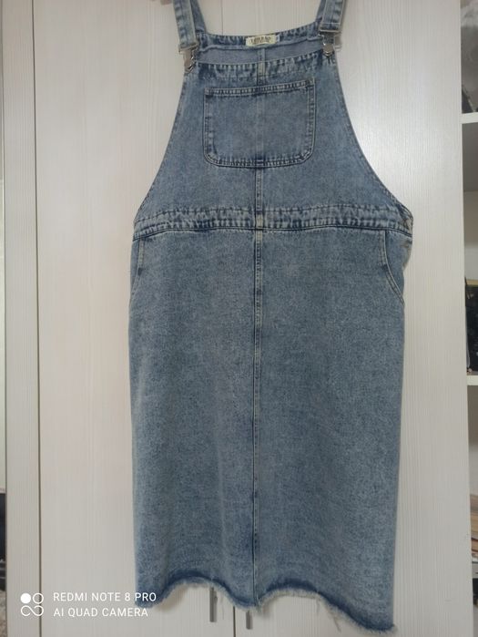 Джинсовый сарафан 56-58 размер