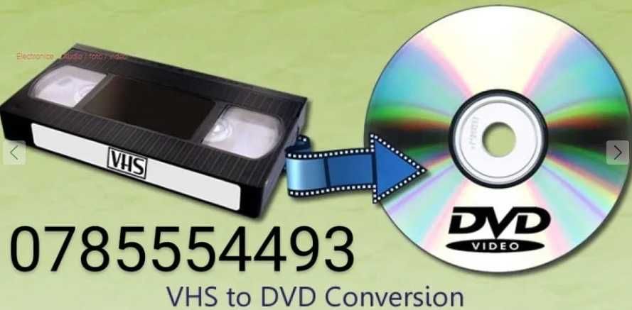 TV VHS pe cd sau stick